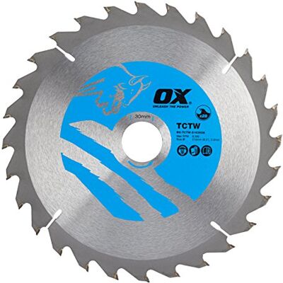 OX Wood Cutting Circular Saw Blade 210/30mm, 28 Teeth ATB OX Wood Cutting Circular Saw Blade 210/30mm, 28 Teeth ATB