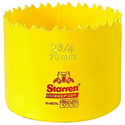 Starrett CORONA PERF.BIMETAL DEEP CUT 70mm.DIAM. Starrett CORONA PERF.BIMETAL DEEP CUT 70mm.DIAM.