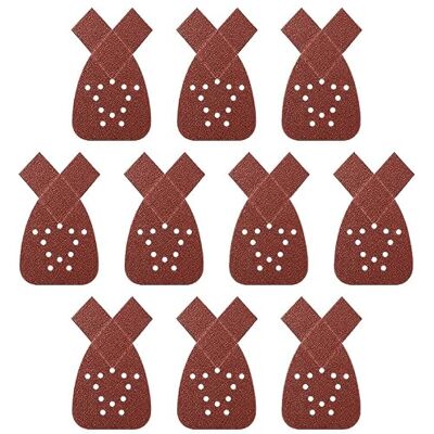 BroLuka Set di 10 fogli Mouse 180, di ricambio per levigatrice palmata, compatibile con Black & Decker, legno e finitura. BroLuka Set di 10 fogli Mouse 180, di ricambio per levigatrice palmata, compatibile con Black & Decker, legno e finitura.