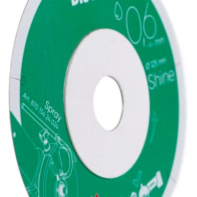 DISTAR Shine Disco da taglio diamantato, 125 x 0,6 mm, taglio umido per gres porcellanato e ceramica, ultra silenzioso DISTAR Shine Disco da taglio diamantato, 125 x 0,6 mm, taglio umido per gres porcellanato e ceramica, ultra silenzioso