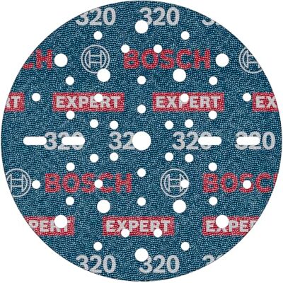 Bosch 6x Disco per levigatura EXPERT O780, 150 mm (per Legno duro, Vernice su legno, Ø 150 mm, Grano 320, Professional Accessorio levigatrice rotoorbitale) Bosch 6x Disco per levigatura EXPERT O780, 150 mm (per Legno duro, Vernice su legno, Ø 150 mm, Grano 320, Professional Accessorio levigatrice rotoorbitale)
