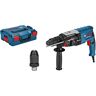 Bosch Martello Perforatore Gbh 2-28 F (Mandrino Intercambiabile Sds Plus, Mandrino Autoserrante da 13 Mm, Ø Foro Fino a 28 Mm, Protezione da Contraccolpo, in Valigetta L-Boxx)