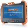 SKYSHL 850nm/20dB+1300nm/26dB Multimode OTDR Tester(Integrato VFL OPM OLS e Mappa Dell'evento) MM 7Pollici Touchscreen Fibra Riflettometri Ottici Di Domande Di Tempo con SC+ST+FC+LC/UPC-SS313T-2MM