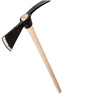 Generico ZAPPASCURE ZAPPA SCURE OCCHIO OVALE 1,8Kg CON MANICO LEGNO GIARDINO FALCI