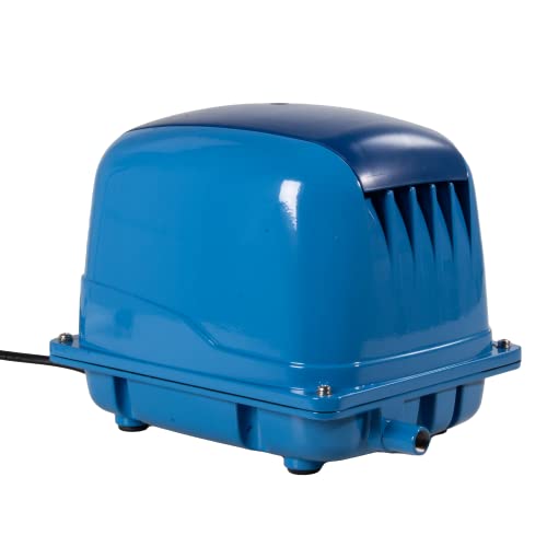 AQUAFORTE AP-100 Pompa ad aria a risparmio energetico, 220-240 V, 50 Hz, 65 W, 100 L/m, 3,8 m, Blu
