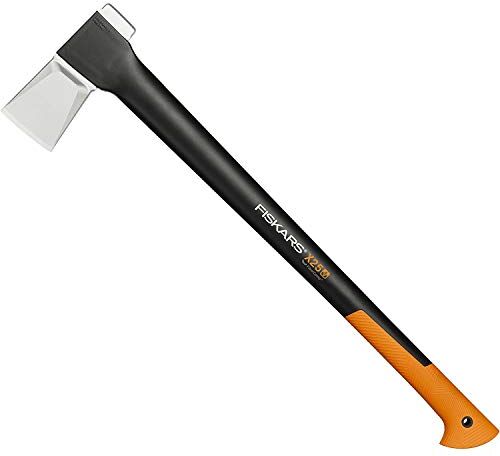 Fiskars Ascia da Spacco XL X25, Nero/Arancione, (Lunghezza: 77 cm), 1015643