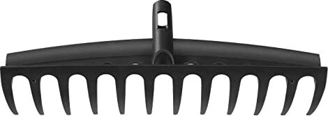 Fiskars Solid Rastrello per Foglie, Nero,