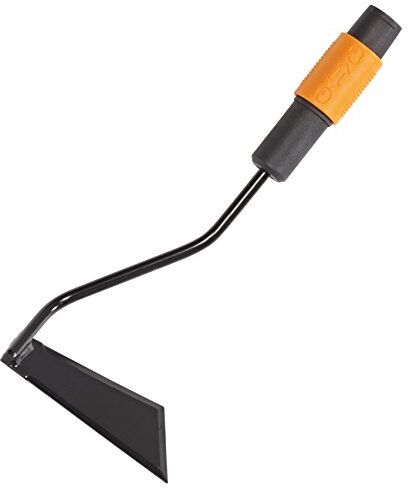 Fiskars Zappa, Testa di attrezzo, Larghezza: 13 cm, Acciaio, Nero/Arancione, QuikFit,