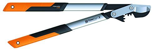 Fiskars Troncarami bypass, PowerGear X, Acciaio antiaderente, Ø di taglio: 5 cm, 64 cm, M, Nero/Arancione, LX94,