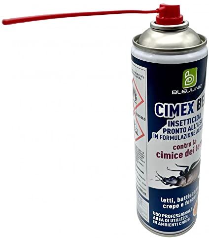 Generico Spray Elimina Cimici Da Letto, Bomboletta Spray, Per Letti, Battiscopa, Crepe E Fessure