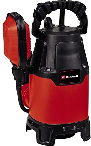 Einhell Pompa per acque scure GC-DP 3325 (330 W, portata 9.500 L/h, prevalenza massima 6 m, corpi estranei Ø 25 mm, protezione termica da sovraccarico, incl. raccordo universale)