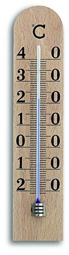 TFA 12,1005-Termometro per Interni, in Legno