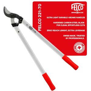 FELCO 221-700 Potatore a due mani con lunghezza totale di 70 cm, testa di taglio a trazione FELCO 221-700 Potatore a due mani con lunghezza totale di 70 cm, testa di taglio a trazione