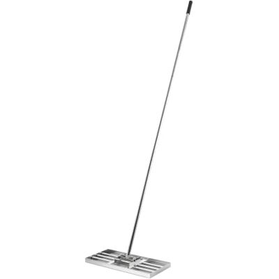 Wiltec Rastrello livellante in acciaio inox con manico incl. Taglia M Livellatore prato Livellamento Wiltec Rastrello livellante in acciaio inox con manico incl. Taglia M Livellatore prato Livellamento