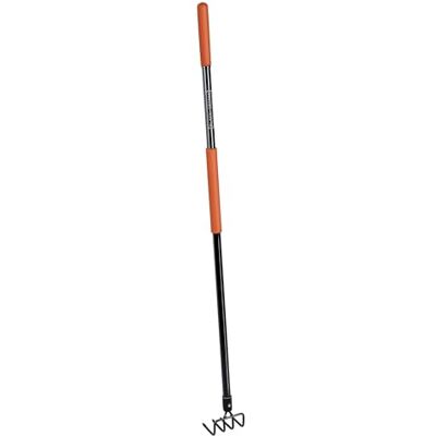 Black & Decker Rastrello da giardino 4 denti - 148x12x10cm - Acciaio & Fibra di vetro Black & Decker Rastrello da giardino 4 denti - 148x12x10cm - Acciaio & Fibra di vetro