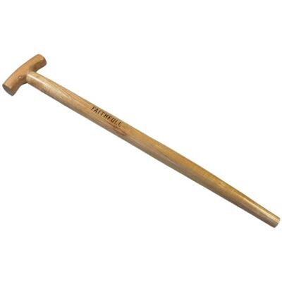 Faithfull Replacement T Handle Bent Taper for Spades, Forks & Shovels – FSC Ash Wood 71cm (28in) Faithfull Replacement T Handle Bent Taper for Spades, Forks & Shovels – FSC Ash Wood 71cm (28in)