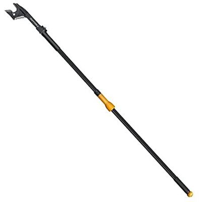 Fiskars Svettatoio a Incudine per Legno Secco e Duro, Non Telescopico, Angolo di Taglio Regolabile Fino a 260°, Lama in Acciaio e Manico in Alluminio, Lunghezza: 1,61 m, Nero/Arancione, UP53, 1000597 Fiskars Svettatoio a Incudine per Legno Secco e Duro, Non Telescopico, Angolo di Taglio Regolabile Fino a 260°, Lama in Acciaio e Manico in Alluminio, Lunghezza: 1,61 m, Nero/Arancione, UP53, 1000597