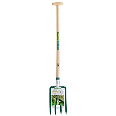 Leborgne FOURCHE A BECHER DOUILLE 4 DENTS 30 CM MANCHE BEQUILLE EN BOIS CERTIFIE PEFC 100% 432299 Leborgne FOURCHE A BECHER DOUILLE 4 DENTS 30 CM MANCHE BEQUILLE EN BOIS CERTIFIE PEFC 100% 432299