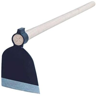 Bikain Zappa con Manico Design Temperato e Forgiato Testa con Bordo Affilato Manico in Legno da 130 cm Peso di 650 g Ideale per Agricoltura e Giardinaggio Bikain Zappa con Manico Design Temperato e Forgiato Testa con Bordo Affilato Manico in Legno da 130 cm Peso di 650 g Ideale per Agricoltura e Giardinaggio