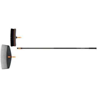 Fiskars OneClick Broom + Leaf Rake set Fiskars OneClick Broom + Leaf Rake set