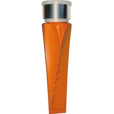 Fiskars Cuneo da spacco forgiato a forma elicoidale con superficie di battuta "SAFE-T", Acciaio forgiato e temprato, Testa battente in polimero con anello metallico, Arancione, SAFE-T, 1001615 Fiskars Cuneo da spacco forgiato a forma elicoidale con superficie di battuta "SAFE-T", Acciaio forgiato e temprato, Testa battente in polimero con anello metallico, Arancione, SAFE-T, 1001615