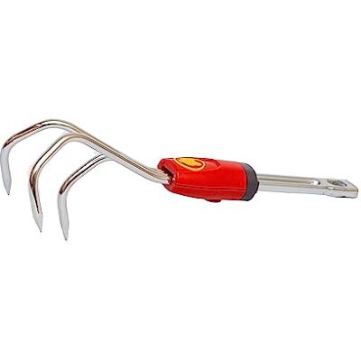 WOLF Garten Wolf-Garten 71AIA001650 LA-M Mini Coltivatore, Rosso/Argento, 15x13x29.6 cm WOLF Garten Wolf-Garten 71AIA001650 LA-M Mini Coltivatore, Rosso/Argento, 15x13x29.6 cm