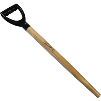 Faithfull Replacement PYD Handle Straight Taper for Spades, Forks & Shovels – FSC Ash Wood 71cm (28in) Faithfull Replacement PYD Handle Straight Taper for Spades, Forks & Shovels – FSC Ash Wood 71cm (28in)