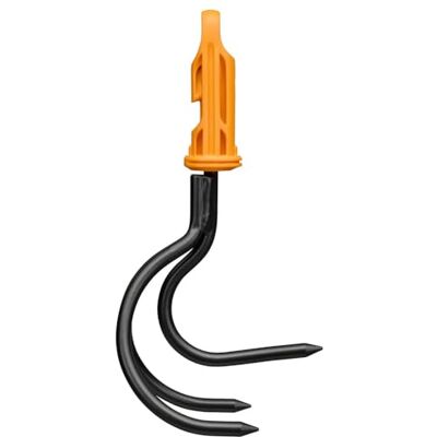 Fiskars OneClick Zappetta, Attrezzo per Allentare e Aerare, Cambio Facile con un Solo Clic, Lama in Acciaio al Carbonio Temprato, Nero/Arancione, Fiskars OneClick Zappetta, Attrezzo per Allentare e Aerare, Cambio Facile con un Solo Clic, Lama in Acciaio al Carbonio Temprato, Nero/Arancione,
