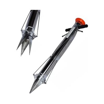 Kontiky Piantatore Manuale con Doppio Manico e 3 bocche trapiantatore rapido Kontiky Piantatore Manuale con Doppio Manico e 3 bocche trapiantatore rapido