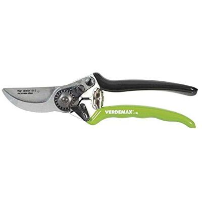 VERDEMAX Standard Bypass forbici con impugnatura rivestita in PVC, in alluminio anodizzato VERDEMAX Standard Bypass forbici con impugnatura rivestita in PVC, in alluminio anodizzato