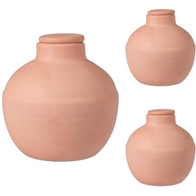 Relaxdays Ollas, Set 3 pz, 800 ml, Terracotta, irrigazione sotterranea, per aiuole Rialzate Relaxdays Ollas, Set 3 pz, 800 ml, Terracotta, irrigazione sotterranea, per aiuole Rialzate