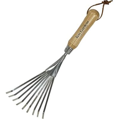 Jackson Mini Rastrello da Bordo – Collezione Kew Gardens – Denti Compatti in Acciaio Inox, Rastrello da Mano per Aiuole ed Edges, Manico in Legno Duro FSC Jackson Mini Rastrello da Bordo – Collezione Kew Gardens – Denti Compatti in Acciaio Inox, Rastrello da Mano per Aiuole ed Edges, Manico in Legno Duro FSC