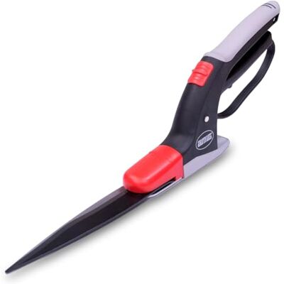 Amig Forbice Tagliaerba Lame in Acciaio SK5 Rivestite in Teflon Lama da 380 mm Testa di Taglio Girevole a 360° Manico Inferiore con Protezione per Bordi e Sassi Per Potatura Amig Forbice Tagliaerba Lame in Acciaio SK5 Rivestite in Teflon Lama da 380 mm Testa di Taglio Girevole a 360° Manico Inferiore con Protezione per Bordi e Sassi Per Potatura