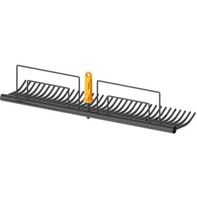 Fiskars Rastrello per Prato OneClick, Testa Larga in Acciaio per Foglie e Erba Tagliata, Cambio Facile con un Clic, Acciaio al Carbonio Temprato, Nero/Arancione, . Fiskars Rastrello per Prato OneClick, Testa Larga in Acciaio per Foglie e Erba Tagliata, Cambio Facile con un Clic, Acciaio al Carbonio Temprato, Nero/Arancione, .