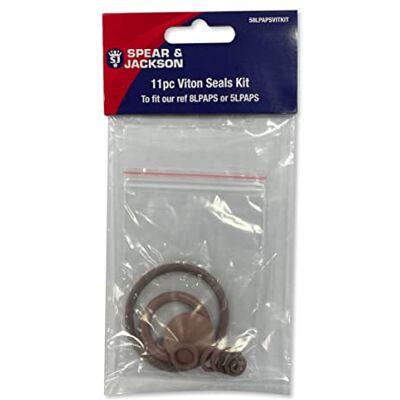 Jackson Kit di guarnizioni in Viton per spruzzatori a pressione con pompa da 5 litri e 8 litri Jackson Kit di guarnizioni in Viton per spruzzatori a pressione con pompa da 5 litri e 8 litri