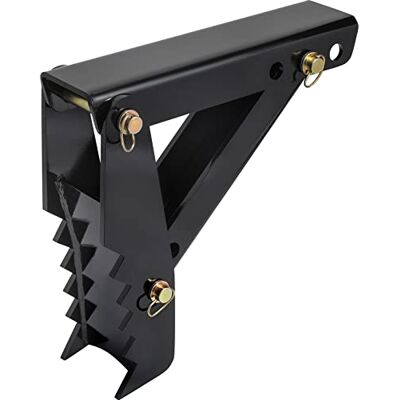 VEVOR Pollice per escavatore da 18", Pollice per escavatore per carichi pesanti con spessore dei denti da 1/2", Attacchi per pollice saldati in acciaio nero con design imbullonato VEVOR Pollice per escavatore da 18", Pollice per escavatore per carichi pesanti con spessore dei denti da 1/2", Attacchi per pollice saldati in acciaio nero con design imbullonato