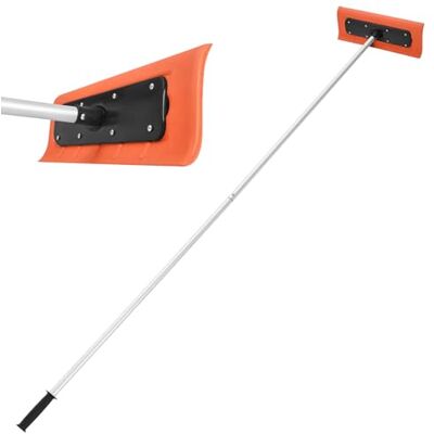 VEVOR Rastrello da Neve per Tetti 225-562 cm con Raschietto da 450 mm, Strumento per la Rimozione della Neve, Impugnatura Antiscivolo, Protezioni per Tetti con Ruote per Foglie Cadute, Detriti VEVOR Rastrello da Neve per Tetti 225-562 cm con Raschietto da 450 mm, Strumento per la Rimozione della Neve, Impugnatura Antiscivolo, Protezioni per Tetti con Ruote per Foglie Cadute, Detriti
