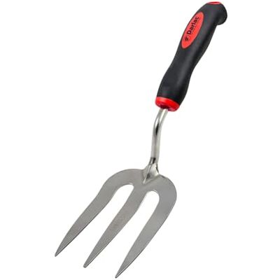 Darlac Forchetta da Giardino – Perfetta per aiuole e Bordure – Forchetta da Giardino con Manico in Gomma Darlac Forchetta da Giardino – Perfetta per aiuole e Bordure – Forchetta da Giardino con Manico in Gomma