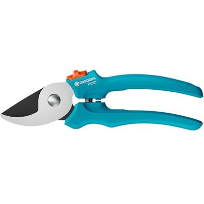 Gardena Forbici da giardino EasyCut, taglio bypass, diametro di taglio 20 mm, impugnature ergonomiche, lame PowerCoating, qualità durevole, made in Germany () Gardena Forbici da giardino EasyCut, taglio bypass, diametro di taglio 20 mm, impugnature ergonomiche, lame PowerCoating, qualità durevole, made in Germany ()