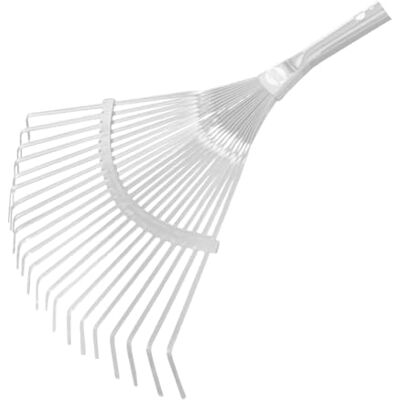 Amig Rastrello Testa di scopa metallica regolabile Ideale per raccolta foglie 30-50 cm Acciaio Metallo Amig Rastrello Testa di scopa metallica regolabile Ideale per raccolta foglie 30-50 cm Acciaio Metallo