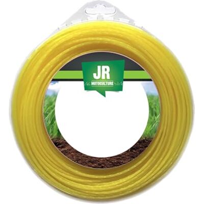 JR Motoculture - FNY042 JR - Filo Nylon Quadrato 3,3 mm JR Motoculture - FNY042 JR - Filo Nylon Quadrato 3,3 mm