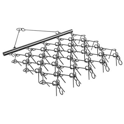 VEVOR Erpice a Trascinamento a Catena, con 60 Denti Affilati, Accessori per Trattori UTV per Livellamento del Paesaggio Manto Erboso, Erpice per Vialetto Cortile, 1780 x 1470 x 110 mm VEVOR Erpice a Trascinamento a Catena, con 60 Denti Affilati, Accessori per Trattori UTV per Livellamento del Paesaggio Manto Erboso, Erpice per Vialetto Cortile, 1780 x 1470 x 110 mm