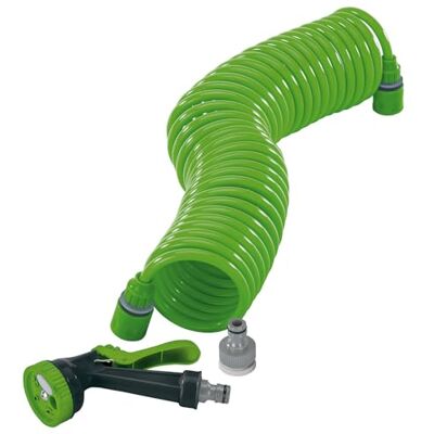 Draper Tubo di rinculo con Pistola a spruzzo e connettore per Rubinetto, 10 m Draper Tubo di rinculo con Pistola a spruzzo e connettore per Rubinetto, 10 m
