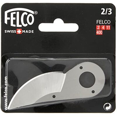 FELCO 2/3 lama di ricambio per cesoie 2, 4 e 11, acciaio temprato, sostituzione facile, taglio preciso, pezzo originale FELCO 2/3 lama di ricambio per cesoie 2, 4 e 11, acciaio temprato, sostituzione facile, taglio preciso, pezzo originale