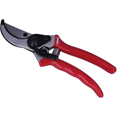 Amig Forbici da Potatura a Una Mano Lama in Acciaio Rivestito in Teflon 216 mm Manico Antiscivolo in Alluminio Rivestito in PVC Per Tagliare Rami Piccoli e Steli Chiusura di Sicurezza Amig Forbici da Potatura a Una Mano Lama in Acciaio Rivestito in Teflon 216 mm Manico Antiscivolo in Alluminio Rivestito in PVC Per Tagliare Rami Piccoli e Steli Chiusura di Sicurezza