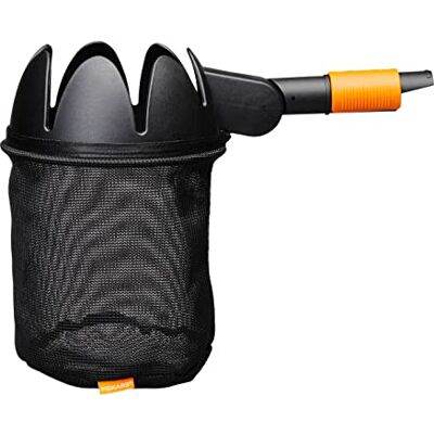 Fiskars Coglifrutta per manici QuikFit, Testa di attrezzo, Lunghezza: 32 cm, plastica rinforzata con fibra di vetro/Cotone, Nero/Arancione, QuikFit, Fiskars Coglifrutta per manici QuikFit, Testa di attrezzo, Lunghezza: 32 cm, plastica rinforzata con fibra di vetro/Cotone, Nero/Arancione, QuikFit,