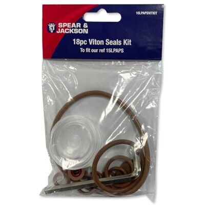 Jackson Kit di guarnizioni in Viton per spruzzatori a pressione con pompa da 15 litri Jackson Kit di guarnizioni in Viton per spruzzatori a pressione con pompa da 15 litri