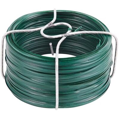 Alberts Filo di legatura, rivestito in plastica verde, lunghezza 50 m, diametro filo 0,4 mm, set da 10 pezzi Alberts Filo di legatura, rivestito in plastica verde, lunghezza 50 m, diametro filo 0,4 mm, set da 10 pezzi