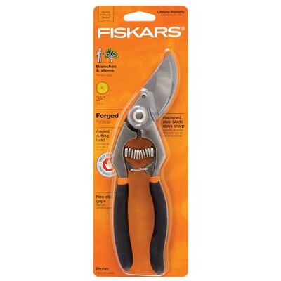 Fiskars Inc acier forg- Bypass Pruner-Black 11 pouces 92756965 Fiskars Inc acier forg- Bypass Pruner-Black 11 pouces 92756965