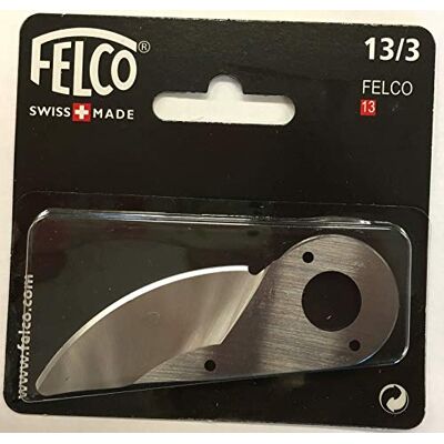 FELCO Lama di ricambio per 13 (Lama di ricambio per forbici da giardino e macchine da taglio Bypass), Grigio FELCO Lama di ricambio per 13 (Lama di ricambio per forbici da giardino e macchine da taglio Bypass), Grigio